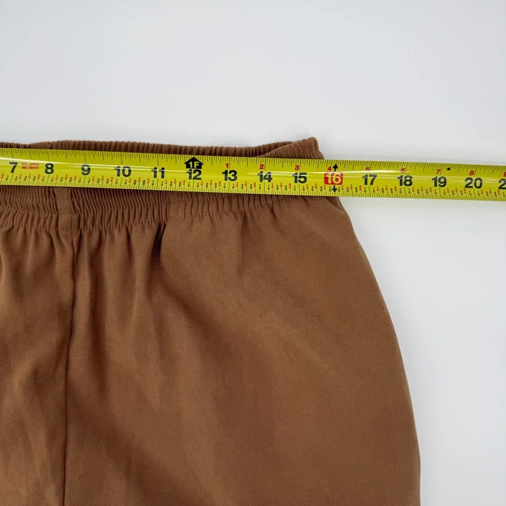 TravelSmith Track Suit Mens Large Brown Suede Microfiber Jacket Pants Set 77011